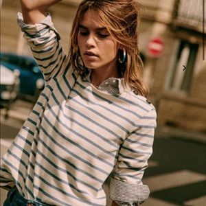 Sezane Colette Mariniere shirt